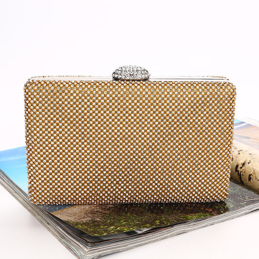 Beautiful Dinner Handmade Rhinestone Clutch Banquet Evening Bags