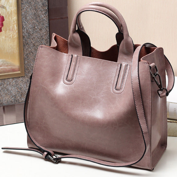 Innovative Women's Summer Genuine Leather Join Handbags