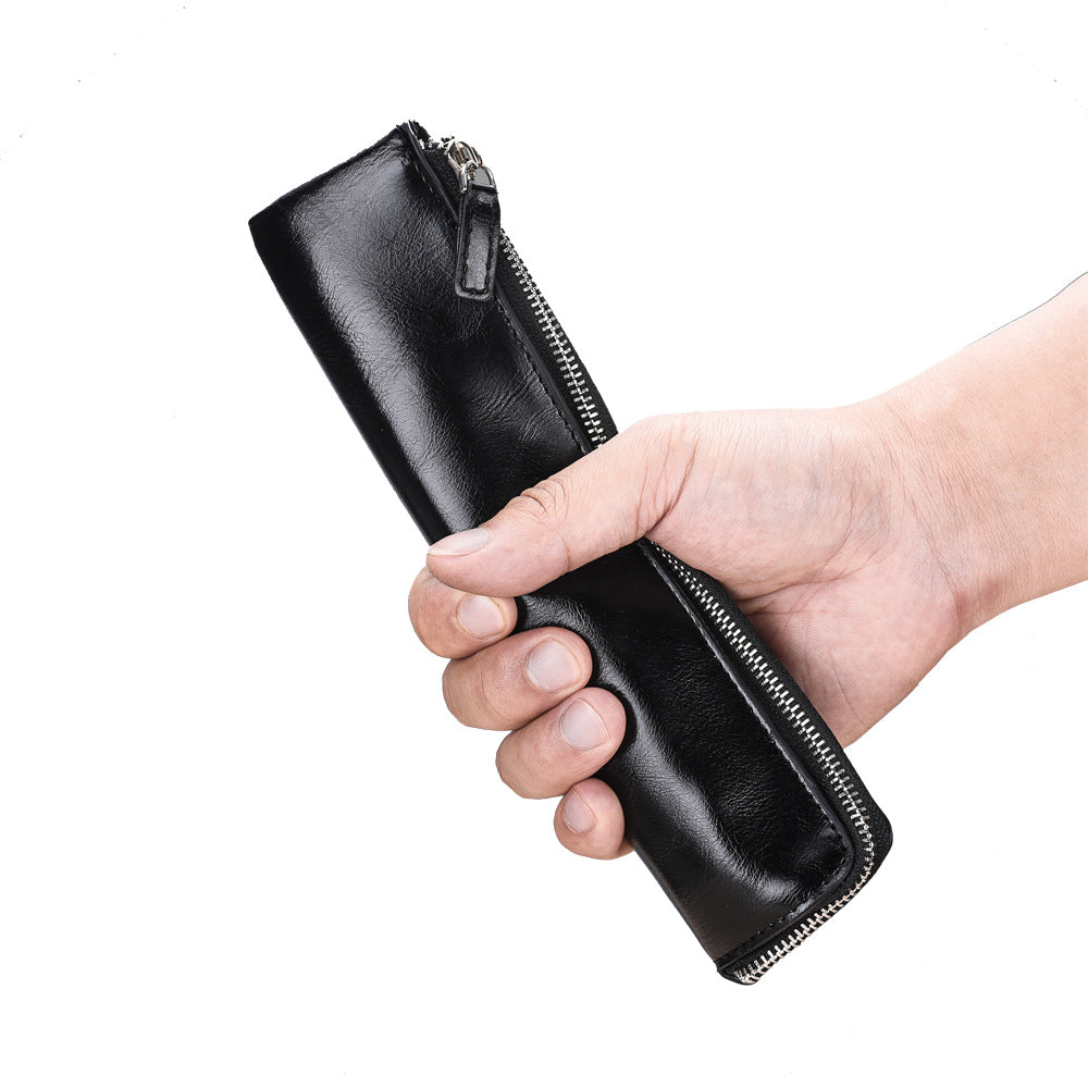 Men's Long Zipper Mobile Korean Hand Strap Men's Wallet