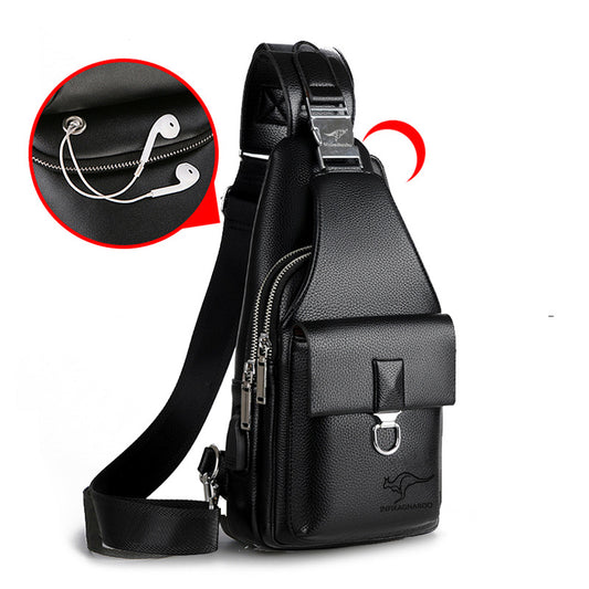 Men's Creative New Graceful Soft Leather Bags