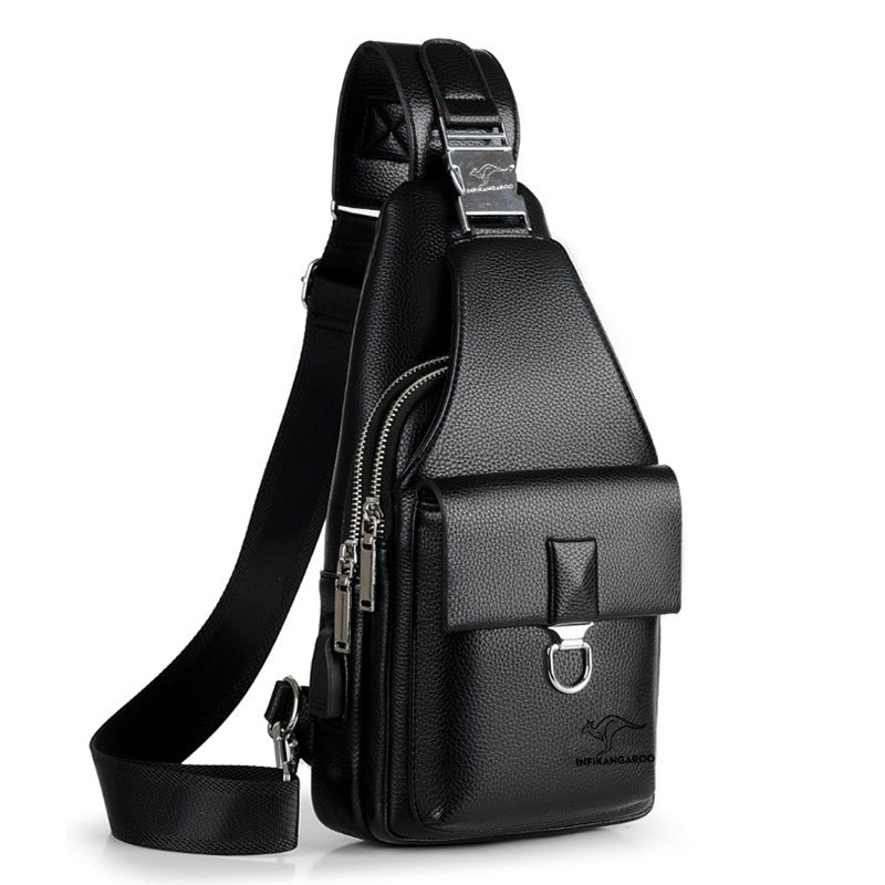 Men's Creative New Graceful Soft Leather Bags