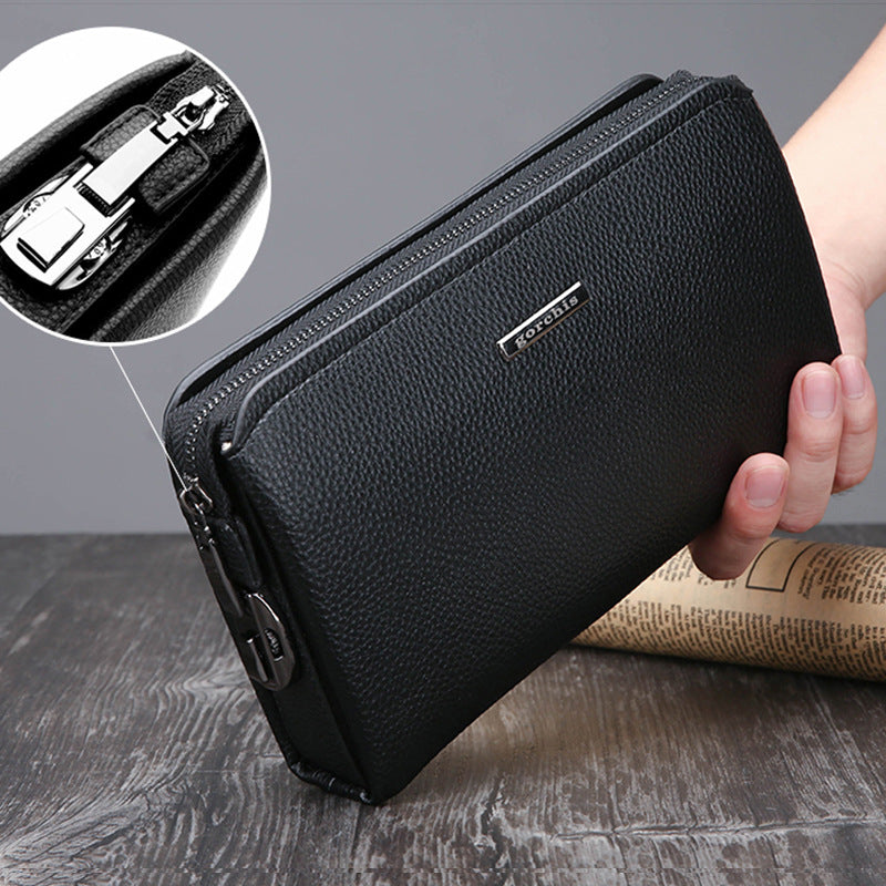 Men's Clutch Password Large Capacity Business Outer Men's Handbags