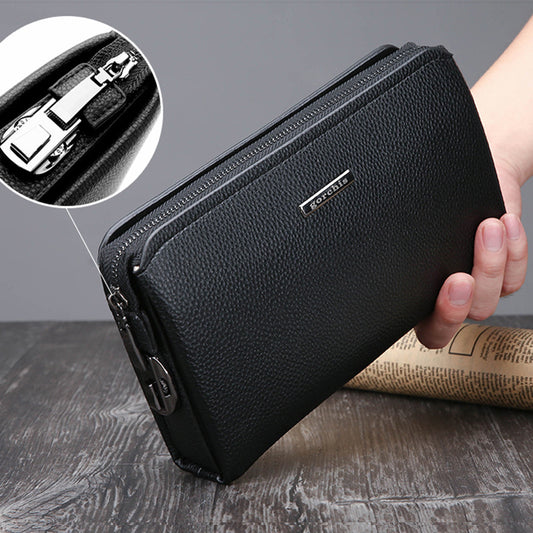Men's Clutch Password Large Capacity Business Outer Men's Handbags