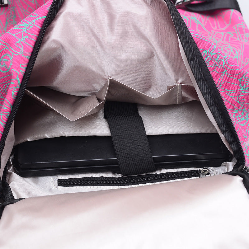 Women's & Men's & Large Capacity Canvas Korean Multifunctional Backpacks