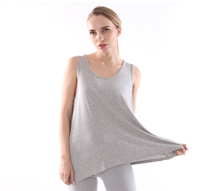 Women's Summer Thin High Elastic Modal Hem Tops