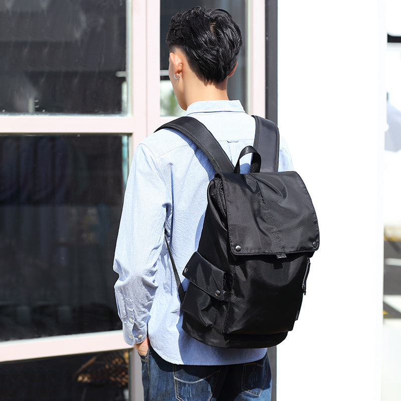 Men's Fashion Trendy Unique Computer High College Leisure Backpacks