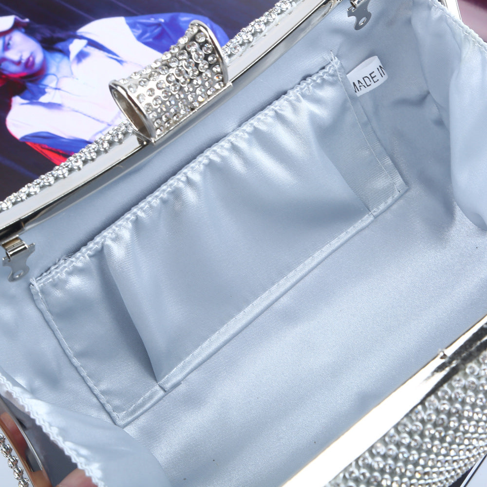 Dinner Classic Clutch Handmade Rhinestone Dress Evening Bags