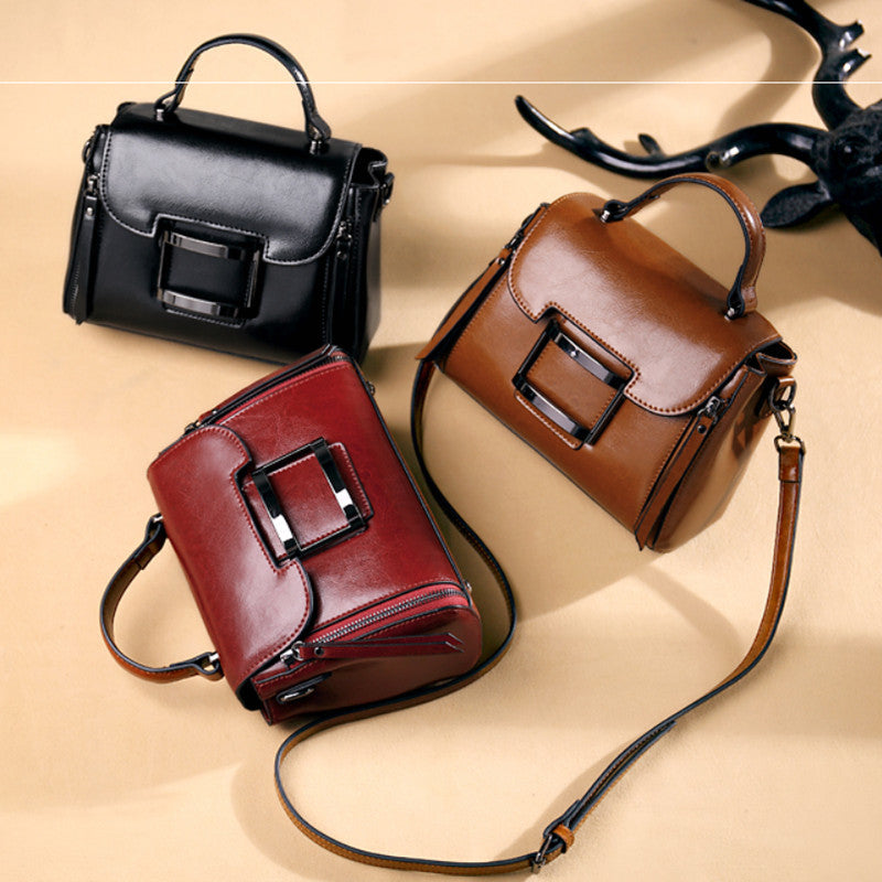 Women's Cowhide Genuine Leather Fashion Best Selling Shoulder Bags