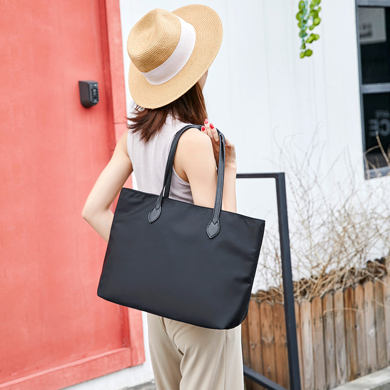 Women's Leather Fashion Simple Korean Style Large Capacity Oxford Bags