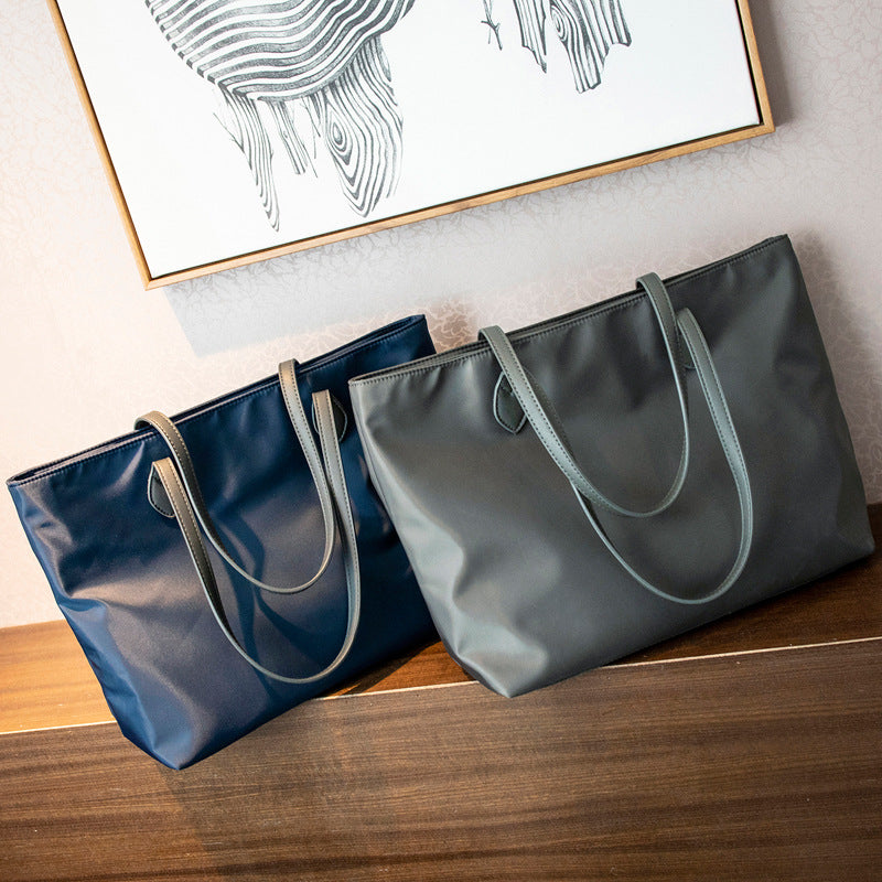 Women's Leather Fashion Simple Korean Style Large Capacity Oxford Bags