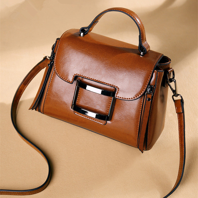 Women's Cowhide Genuine Leather Fashion Best Selling Shoulder Bags