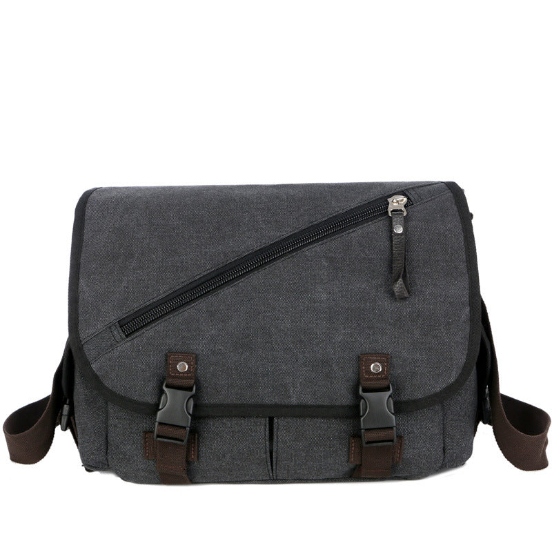 Men's Source Manufacturer Canvas Retro Document Difference Men's Messenger Bags
