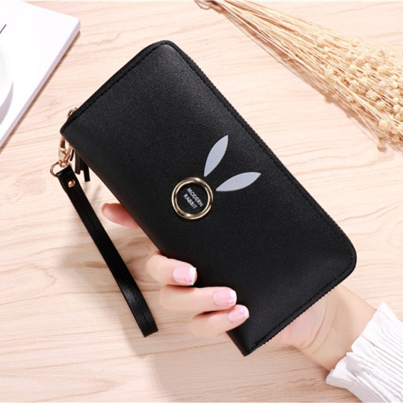 Comfortable Women's Cute Bow Fashionable Long Ladies Wallet