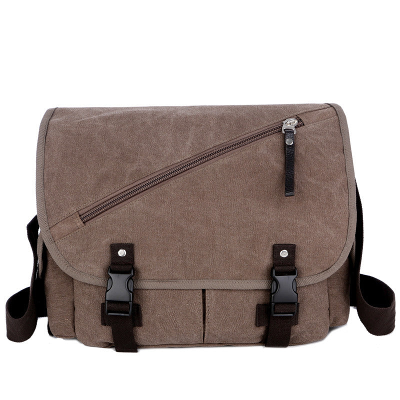 Men's Source Manufacturer Canvas Retro Document Difference Men's Messenger Bags
