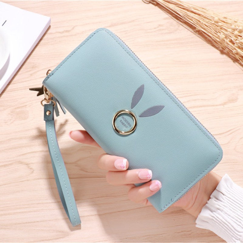 Comfortable Women's Cute Bow Fashionable Long Ladies Wallet