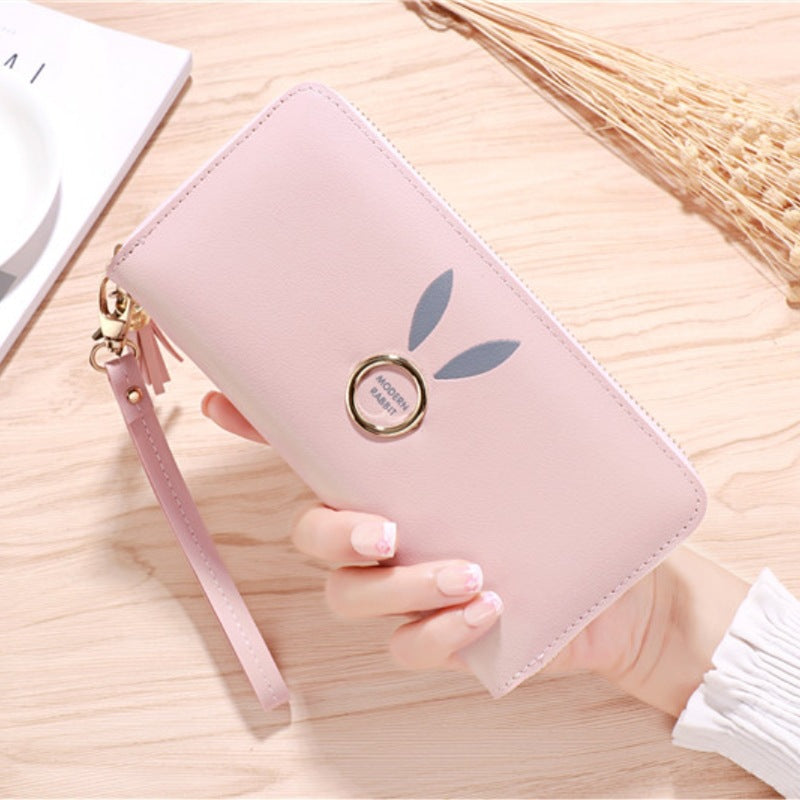 Comfortable Women's Cute Bow Fashionable Long Ladies Wallet