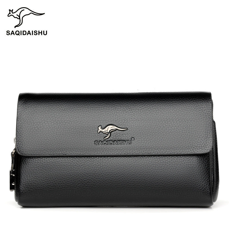 Men's Kangaroo Business Clutch Fashion Password Men's Handbags