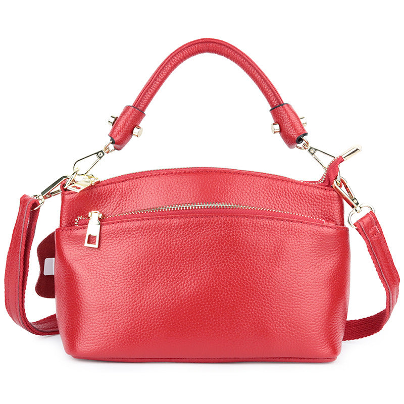 Women's Genuine Leather Fashion Top Layer Cowhide Handbags