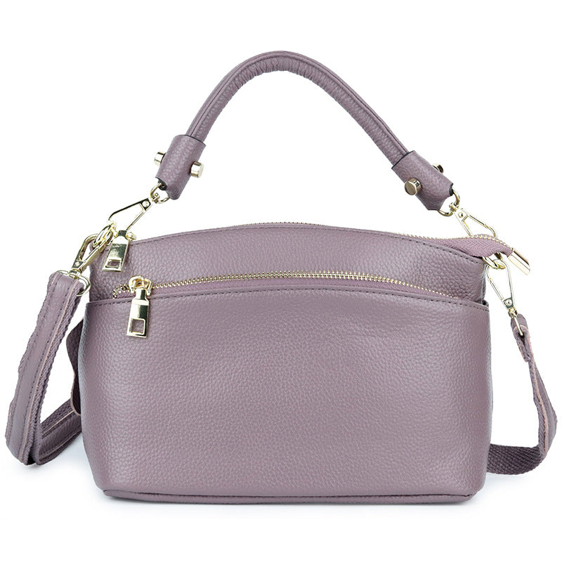 Women's Genuine Leather Fashion Top Layer Cowhide Handbags