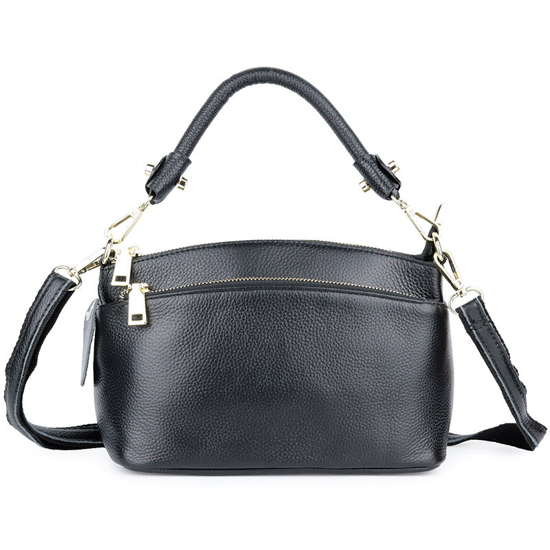 Women's Genuine Leather Fashion Top Layer Cowhide Handbags