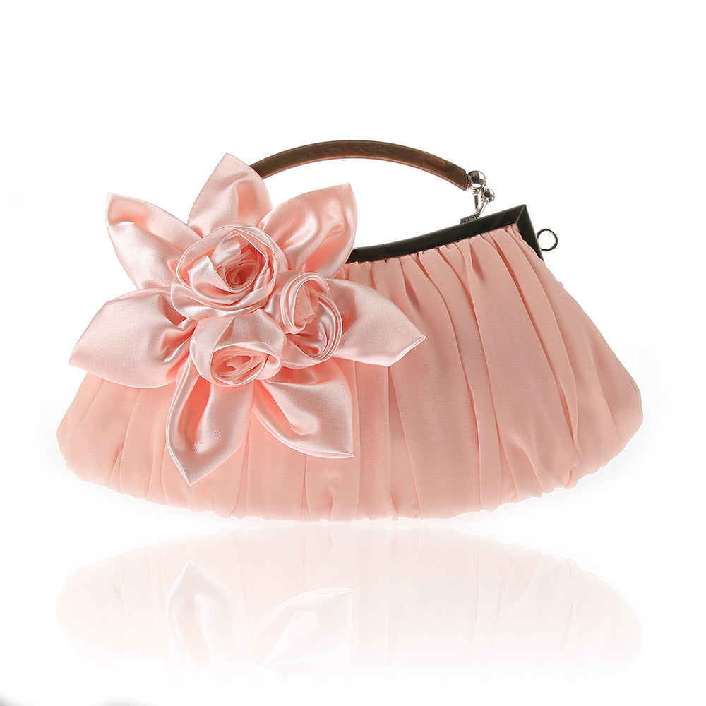 Cute Flowers Dinner Clutch Bridal Multicolor Evening Bags