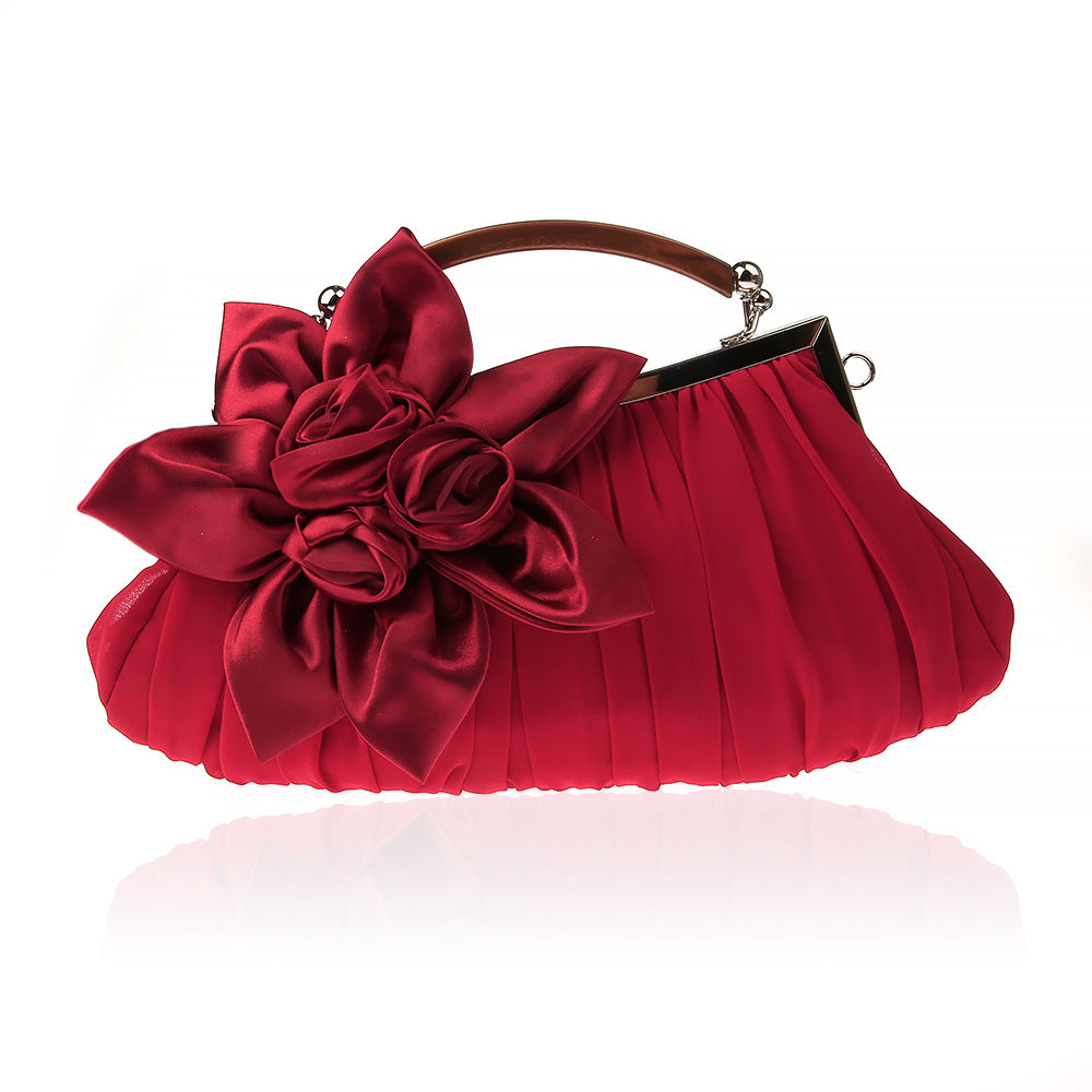 Cute Flowers Dinner Clutch Bridal Multicolor Evening Bags