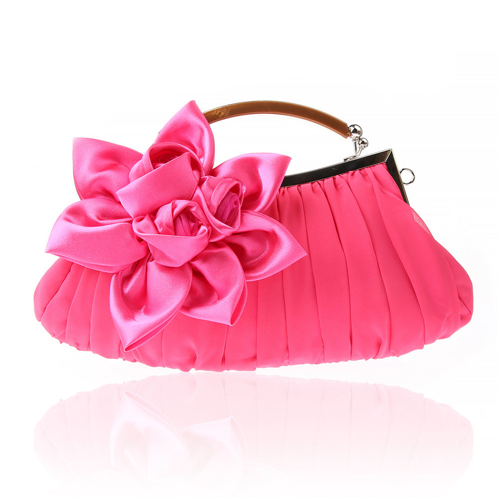 Cute Flowers Dinner Clutch Bridal Multicolor Evening Bags
