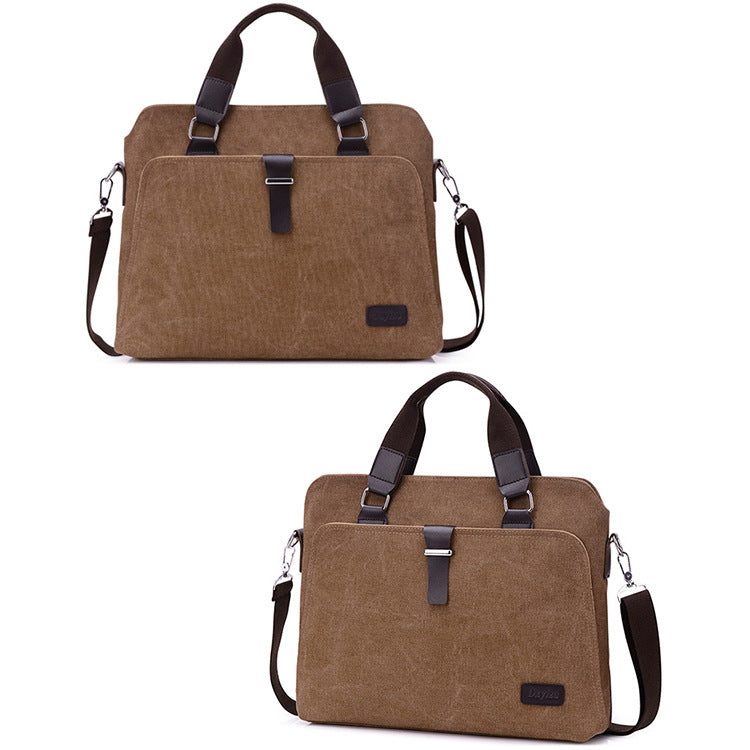 Men's Retro Leisure Business Office Computer Men's Briefcases