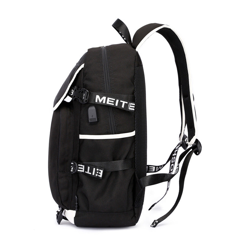 Men's Korean Medium Large Minimalist Fashion Backpacks