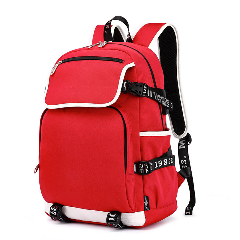 Men's Korean Medium Large Minimalist Fashion Backpacks