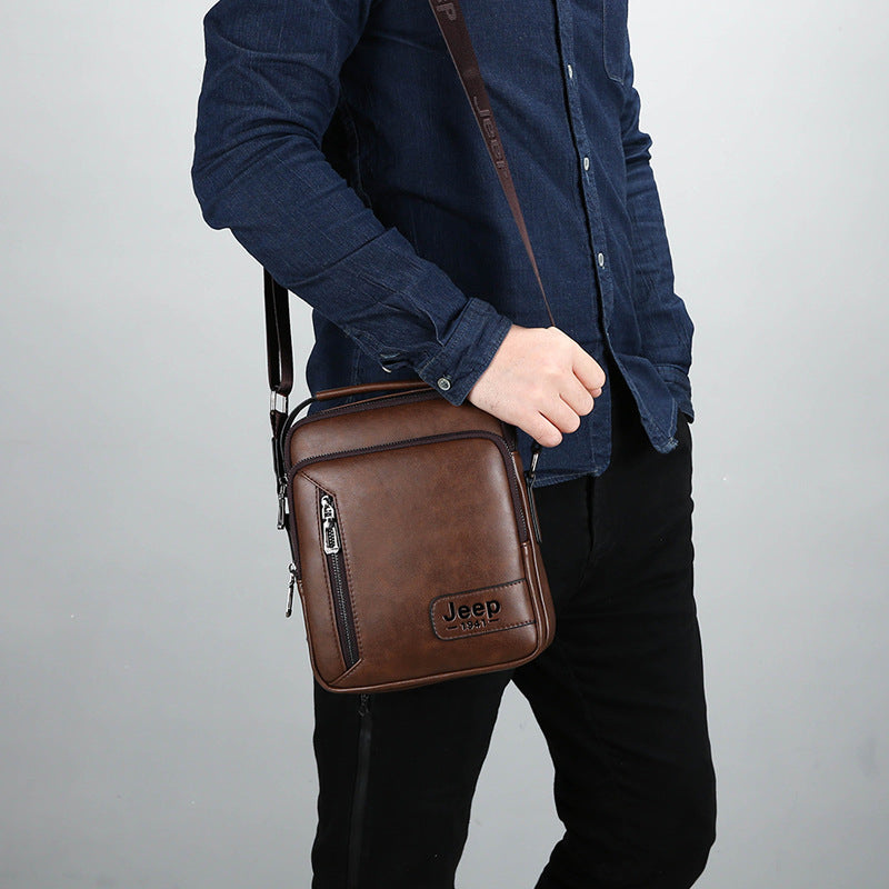 Men's Korean Style Fashionable Large Capacity Men's Shoulder Bags