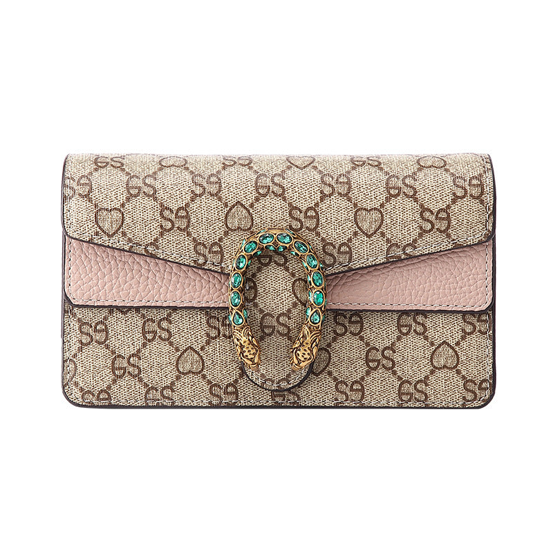 Women's Chain Genuine Leather Simple Snake Head Bags