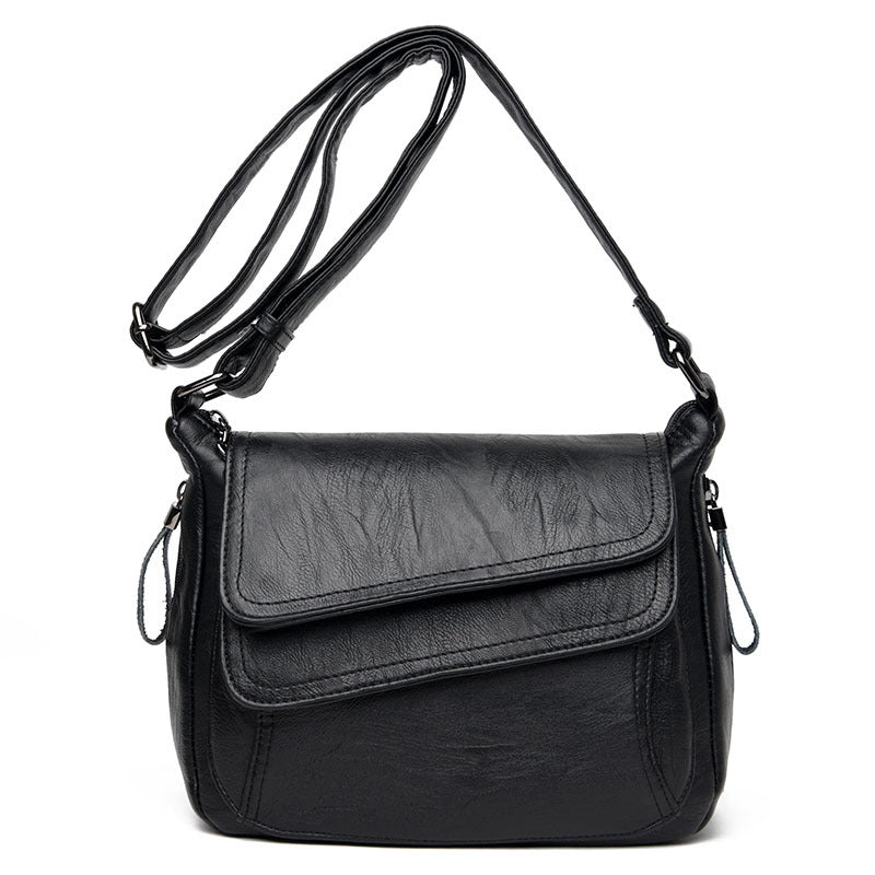 Stylish Women's Korean Style Soft Leather Crossbody Bags