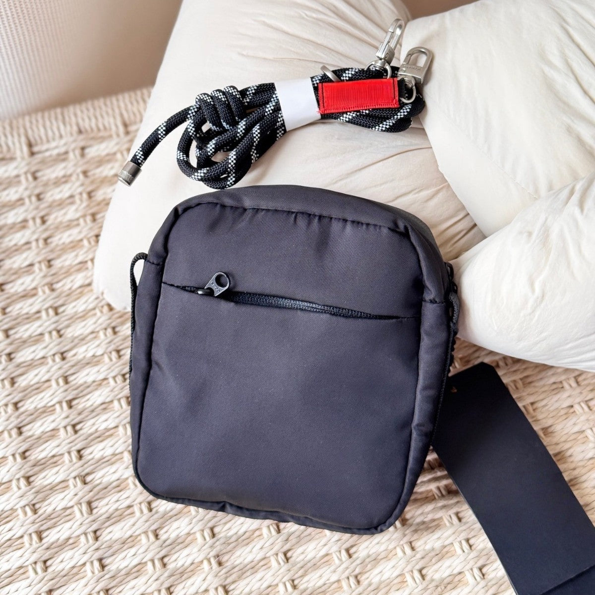 Mobile Light Leisure Cube Sugar Nylon Women's Messenger Bag