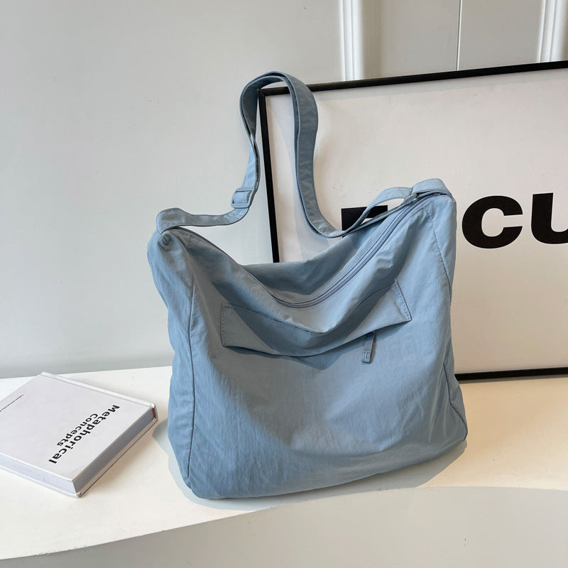 Women's Capacity Commuter Simple Nylon Canvas For Bags
