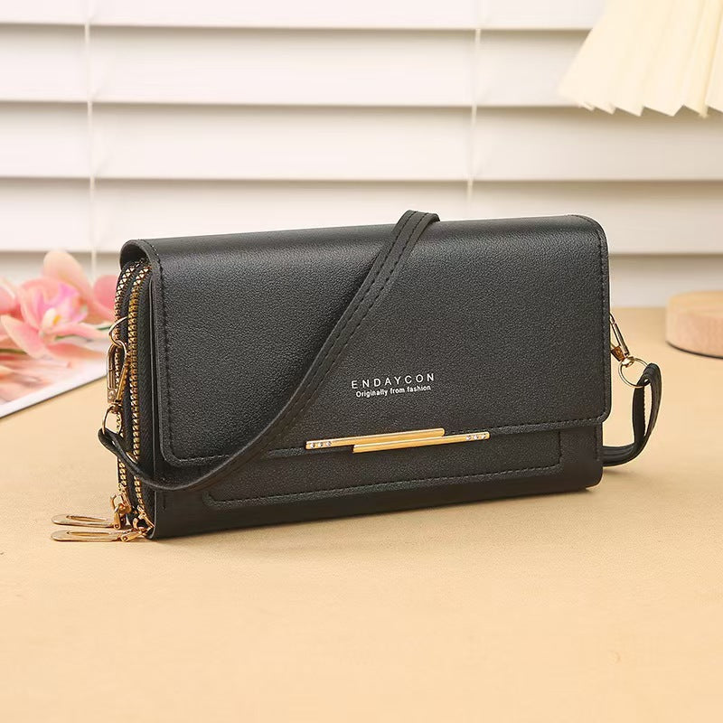 Trendy Attractive Cool Thin Mid-length Clutch Ladies Wallet