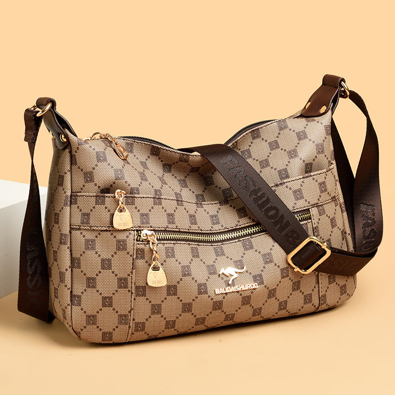 Women's Kangaroo Fashion Pattern Large Capacity Crossbody Bags