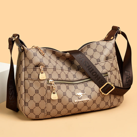 Women's Kangaroo Fashion Pattern Large Capacity Crossbody Bags