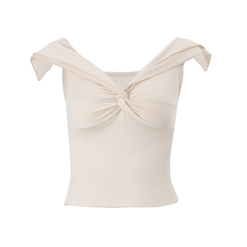 Women's Sexy Navel Low-cut French Style Temperament Suits
