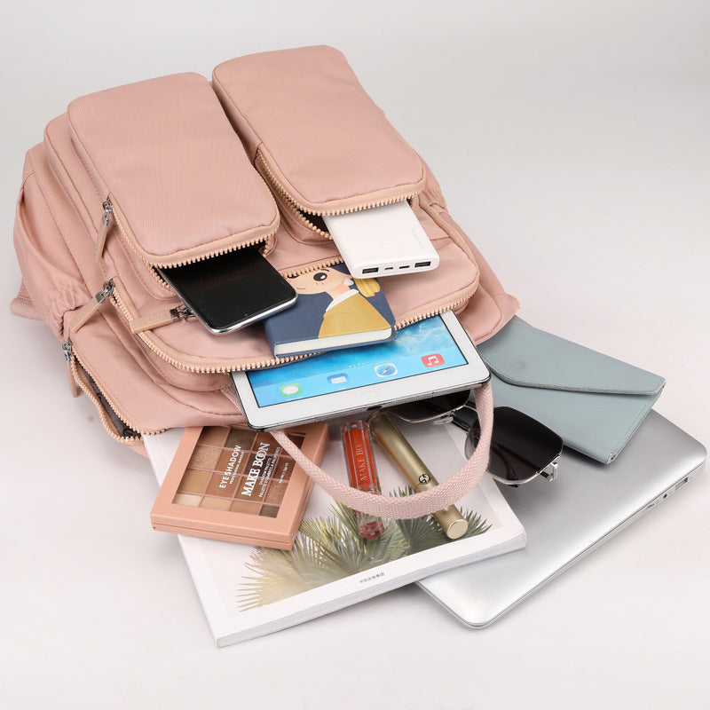 Women's Innovative Good Quality Portable Nylon Backpacks