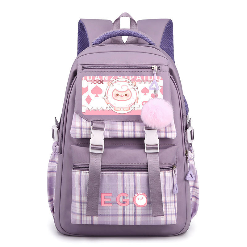 Egg Puff Party Good-looking Burden Alleviation Backpacks