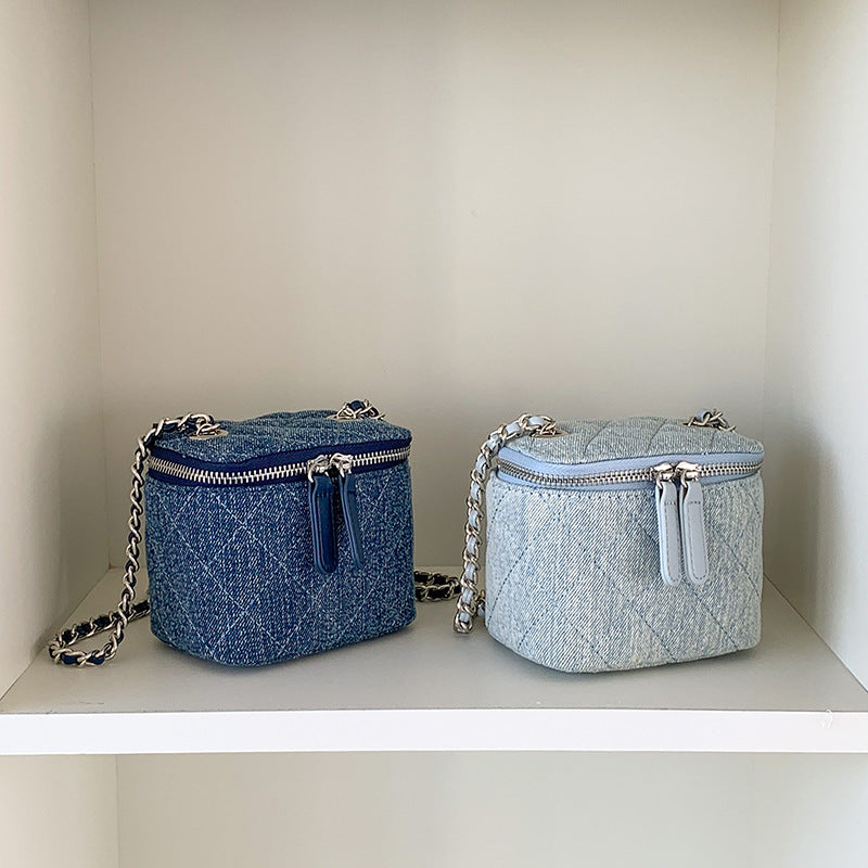 Mini Fashion Classic Style Rhombus Box Crossbody Bags