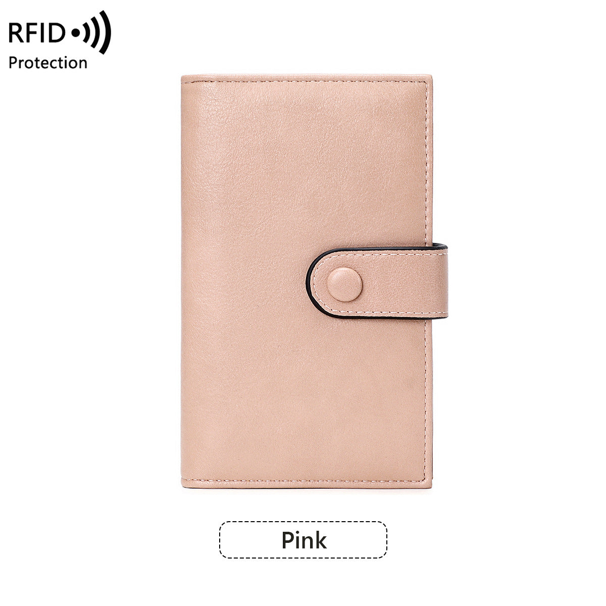 Women's Swiping Retro Passport Long Document Ladies Wallet