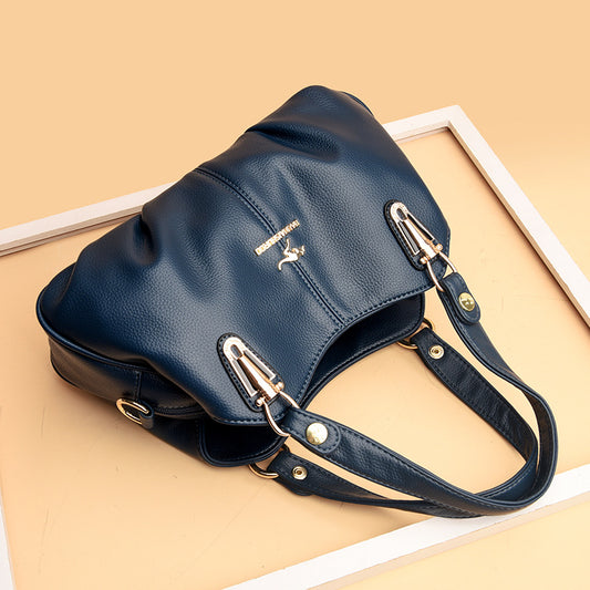 Women's Versatile Simple Mom Large Capacity Handbags