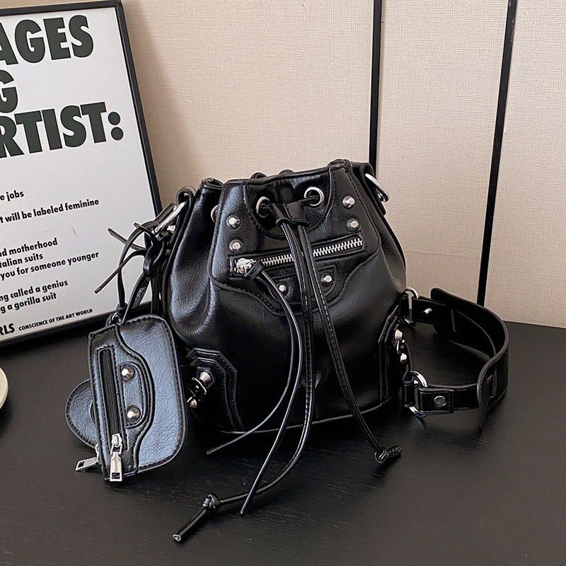 Punk Popular Western Style Personality One Crossbody Bags