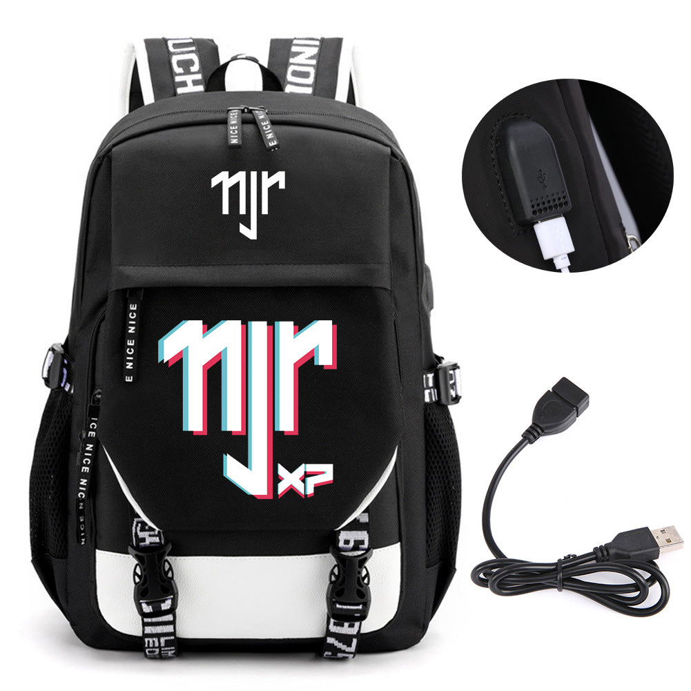 Football Peripheral Fashion Korean Style Youth Backpacks