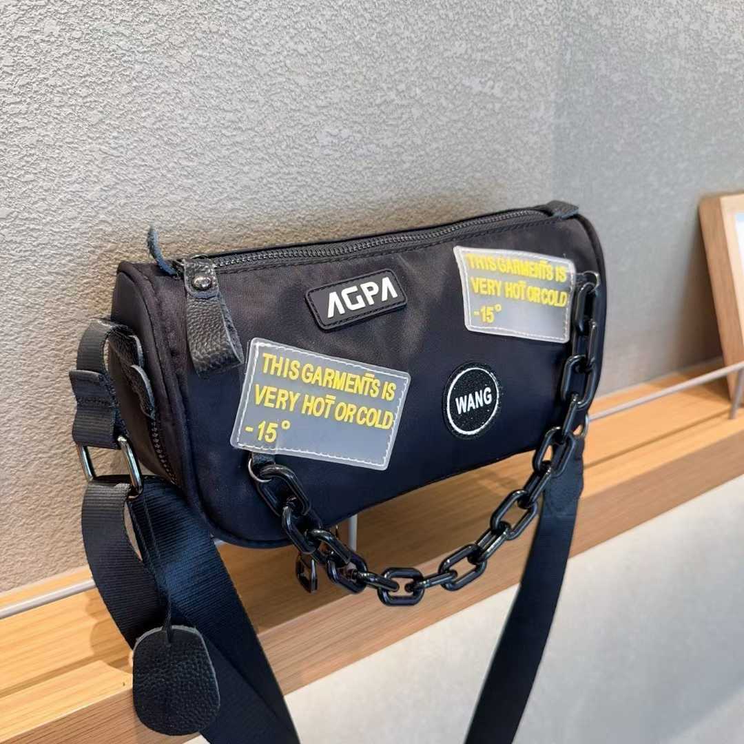 Women's Fashion Color Contrast Retro Jean Personality Crossbody Bags