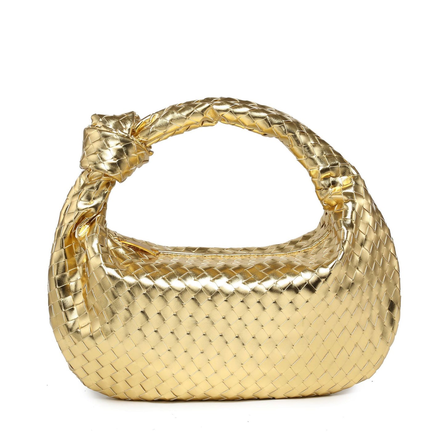 Women's Knotted Handmade Woven Capacity Hand Carrying Armpit Bags