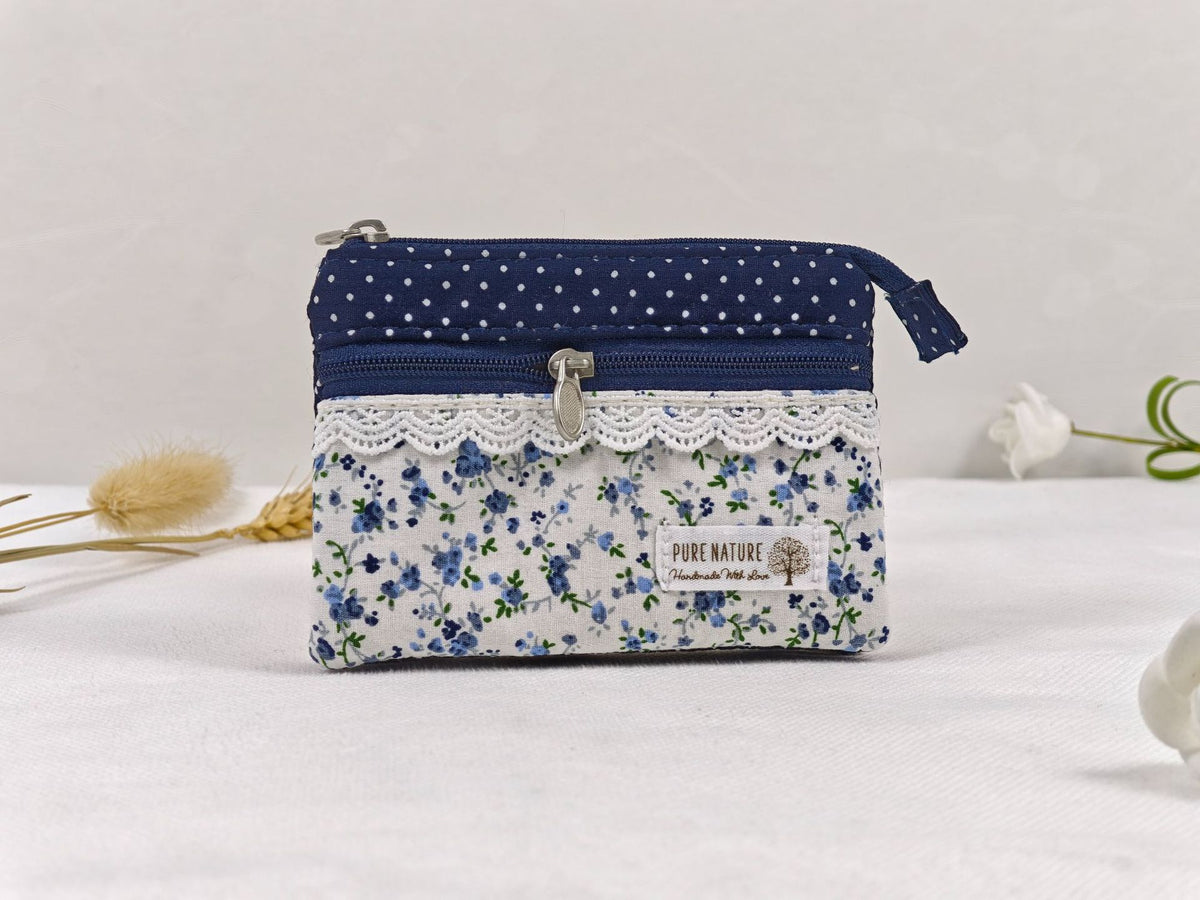 Versatile Women's Handmade Fabric Idyllic Minimalist Coin Purses