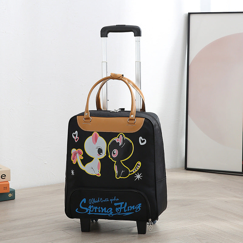 Women's & Men's & Fashion Large Capacity Duffel Lightweight Luggage